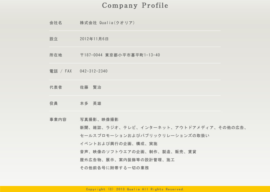 Company Profile
